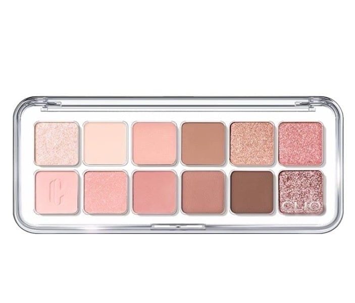 CLIO_Bảng Phấn Mắt Pro Eye Palette Air 02 Rose Connect 0.6Gx12