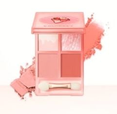 COLORKEY_Bảng Phấn Mắt Four Color Eyeshadow Pinky Crispy 01 4G