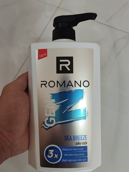 ROMANO_Dầu Gội GEN Z Sea Breeze (Tem Xanh) 610g