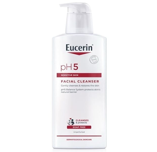 EUCERIN_Sữa Rửa Mặt PH5 Dịu Nhẹ Cho Da Nhạy Cảm 400ml
