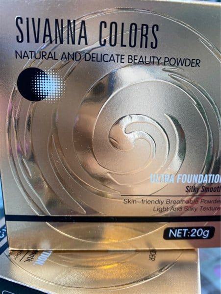 SIVANNA COLORS_Phấn Phủ Kiểm Soát Dầu Siêu Mịn HF689 #01