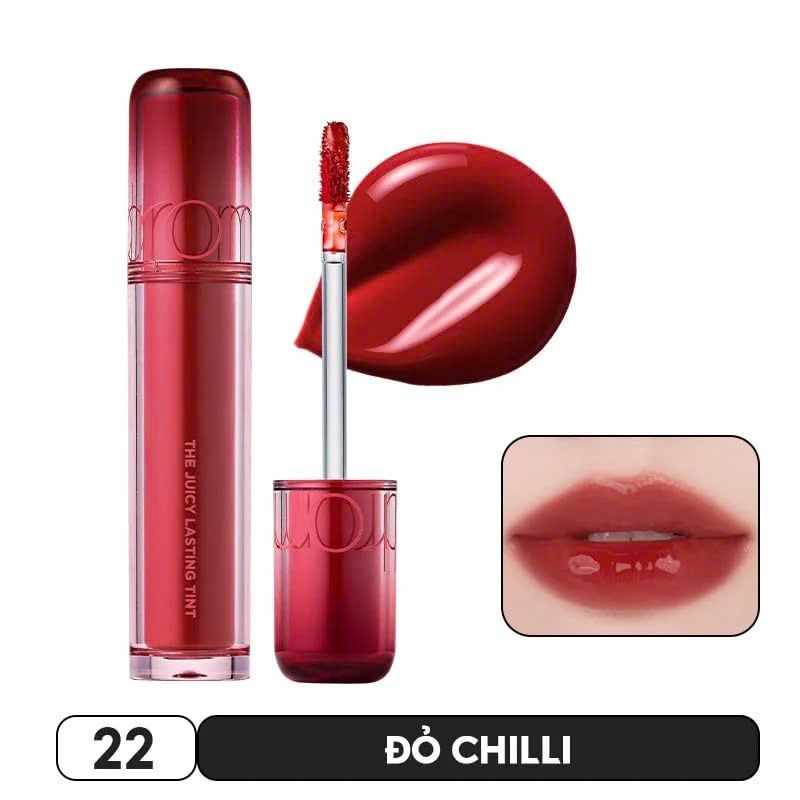 ROMAND_Son Bóng The Juicy Lasting Tint 22 Dotori Bomb 3.5G