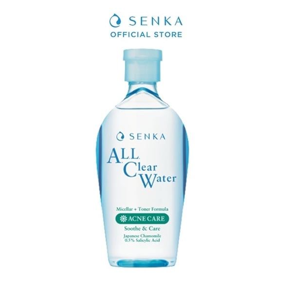 SENKA_Nước Tẩy Trang Ngăn Ngừa Mụn Acne Care 230ml