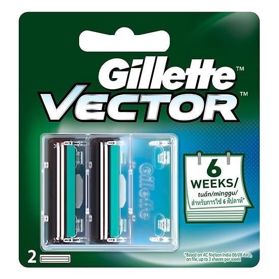 GILLETTE_Lưỡi Dao Cạo Vector Thường 2 Cái