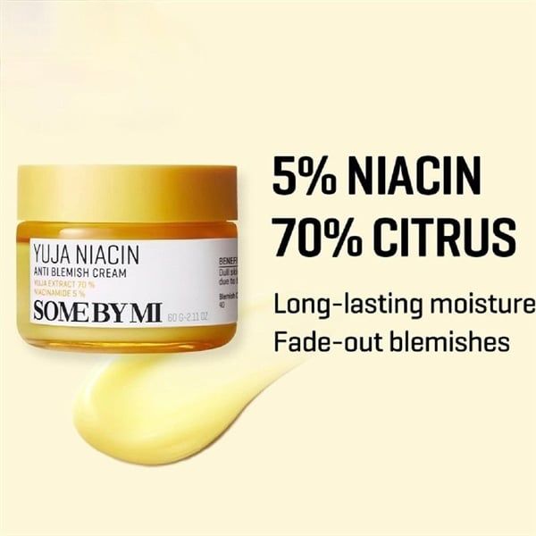 SOMEBYMI_Kem Dưỡng Trắng Yuja Niacin Anti Blemish Cream 60g