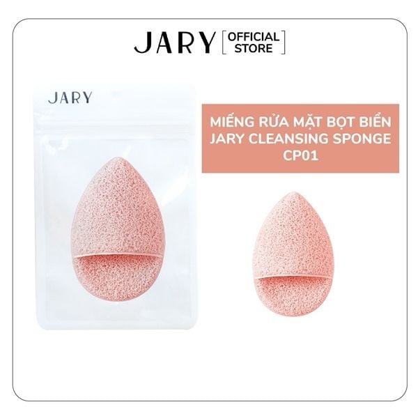 JARY_Miếng Rửa Mặt Bọt Biển CP01 Màu Hồng