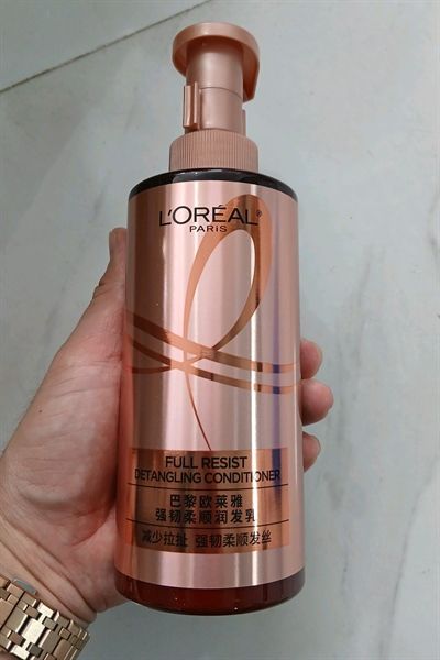 L'OREAL_Dầu Xả Giảm Gãy Rụng Tóc L'Oreal Full Resist Detangling Cond 440ml (Hồng)