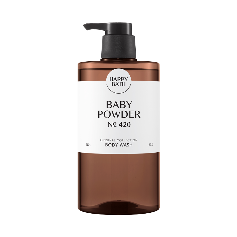 HAPPY BATH_Sữa Tắm Baby Powder No.420 910g