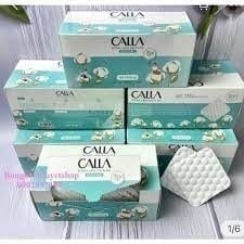CALLA_Bông Tẩy Trang Làm Sạch Da Sạch Sâu 80 Miếng/Hộp