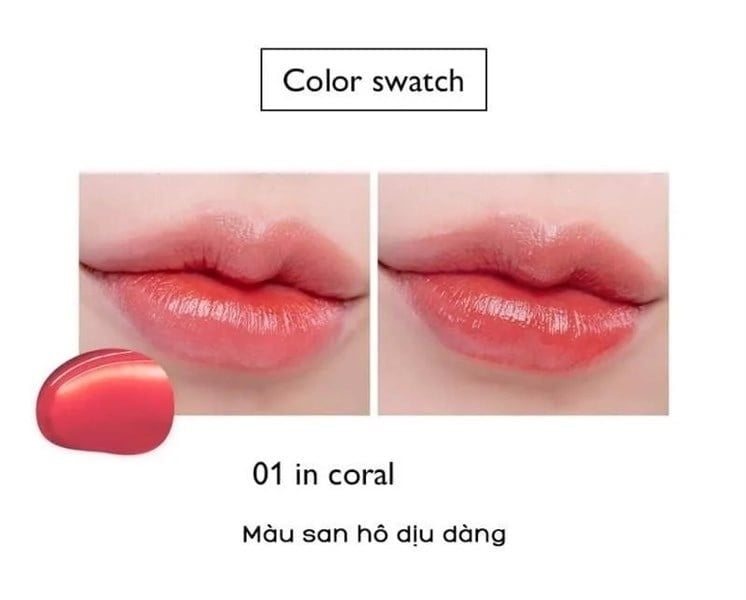 ROMAND_Son Tint Dewyful Water Tint #1 In Coral