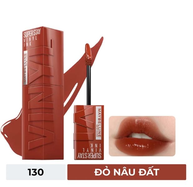 MAYBELLINE_Son Kem Bóng Super Stay Vinyl Ink #130 Extra 4.2ml