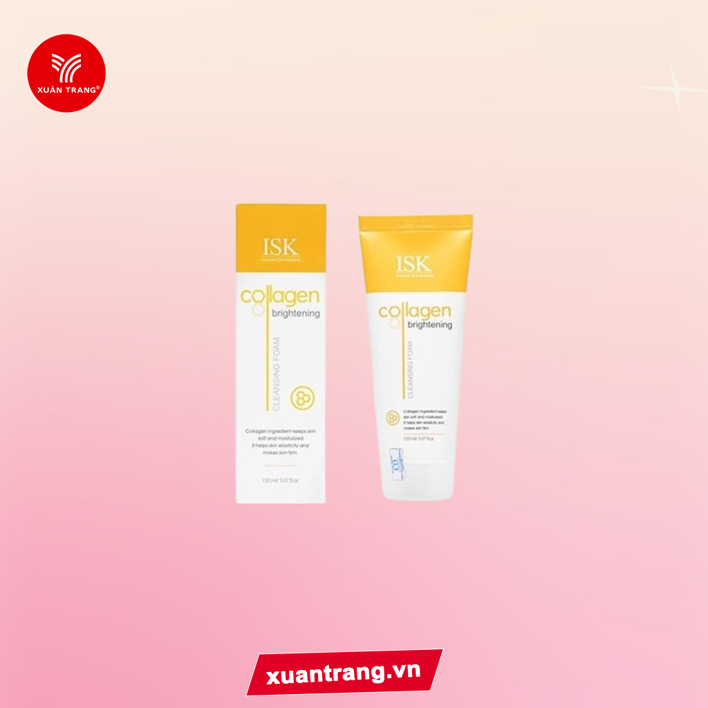 ISK_Sữa Rửa Mặt Collagen Săn Chắc, Nâng Cơ Da 150ml