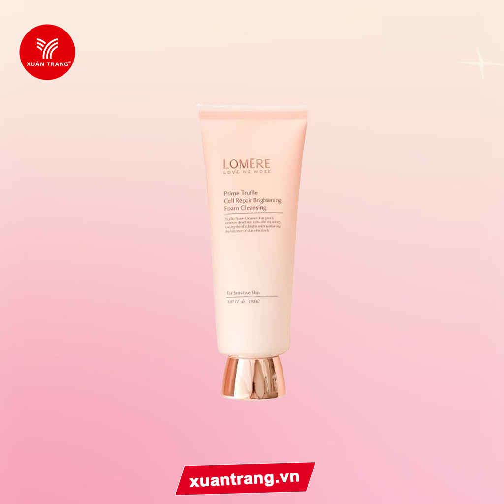 LOMERE_Sữa Rửa Mặt Dưỡng Trắng, Phục Hồi Da 150ml