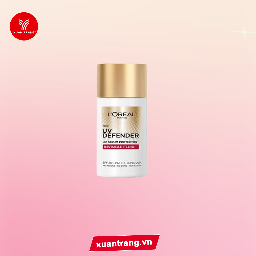 L'ORÉAL_Kem Chống Nắng UV Defender Serum Invisible Fluid Mỏng Nhẹ 50ml