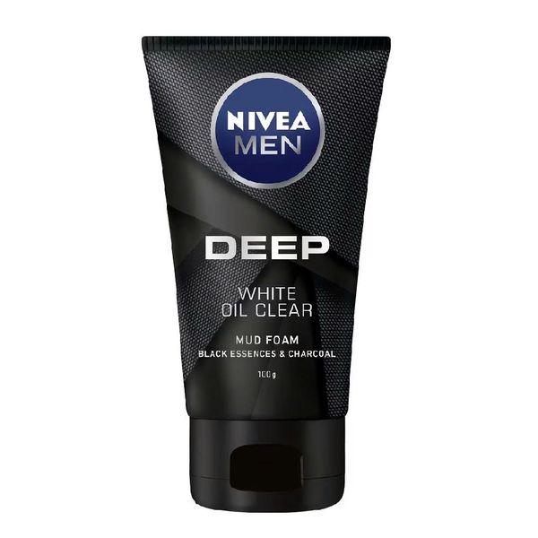 84415 NIVEA_Sữa rửa mặt nam than đen hoat tính 100g