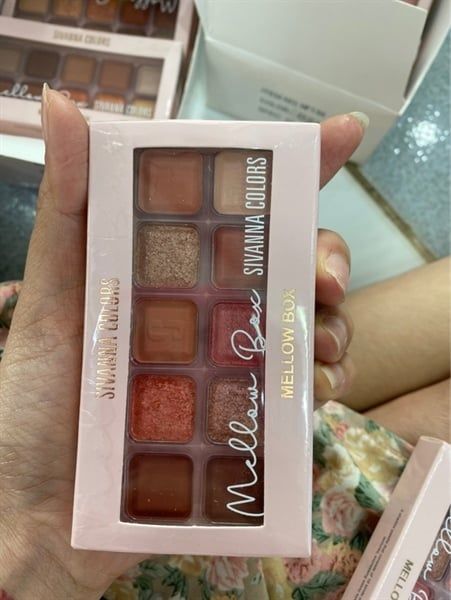 SIVANNA COLORS_Phấn Mắt 10 ô Mellow Box No.02