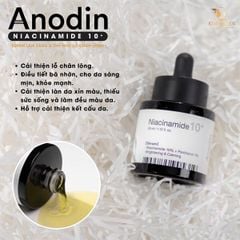 ANODIN_Tinh Chất Làm Trắng Và Thu Nhỏ Lỗ Chân Lông Niacinamide 10 Plus 33ml