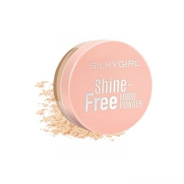 SILKYGIRL_Phấn Phủ Dạng Bột Giảm Nhờn Shine Free Loose Powder 02 Natural Medium