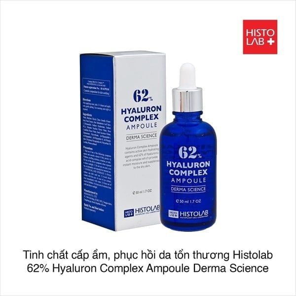 HISTOLAB_Tinh Chất Cấp Ẩm Phục Hồi Da 62% Hyaluron Complex 50ml