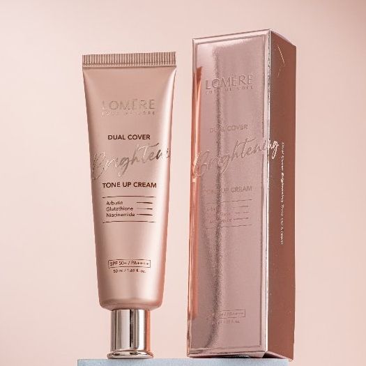 LOMERE_Mẫu Test Kem Ngày Nâng Tone Dual Cover Brightening Tone Up Cream 50ml