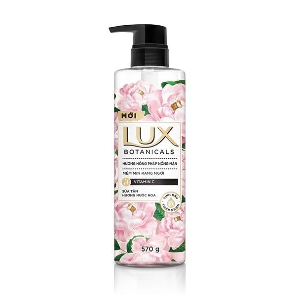 LUX_Sữa Tắm Botanicals Hương Hồng Pháp 570g