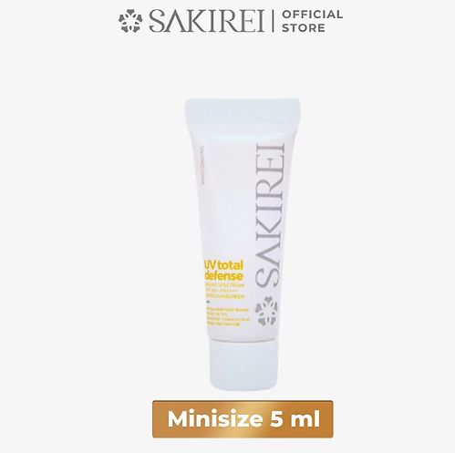 SAKIREI_Kem Chống Nắng Vật Lý Phục Hồi Tồn Thương DNA UV Total Defense 5ml