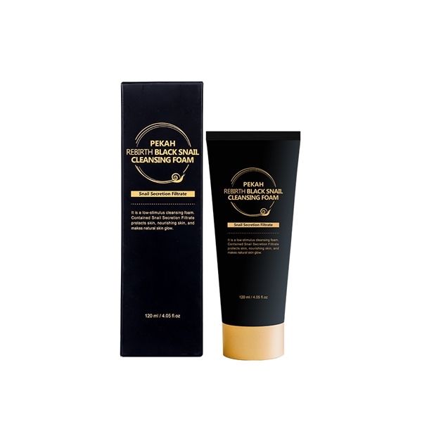 PEKAH_Sữa Rửa Mặt Ốc Sên Pekah Rebirth Black Snail 120ml