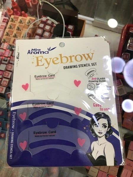 MIRA AROMA_Bộ Khuôn Kẻ Chân Mày