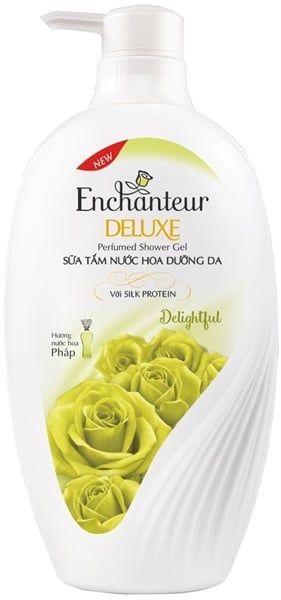 ENCHANTEUR_Sữa Tắm Nước Hoa Dưỡng Da 650g Xanh Lá