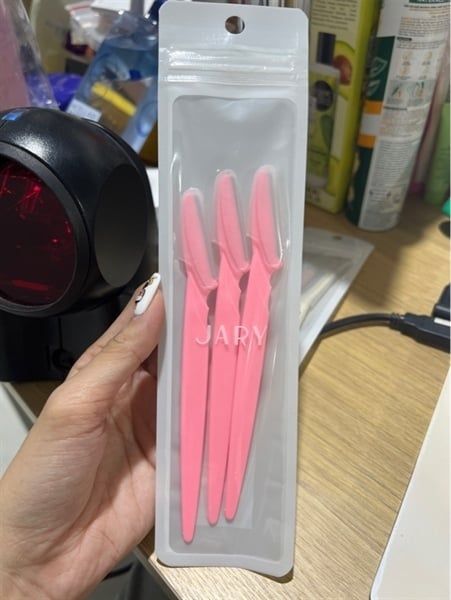 JARY_Dao Cạo Tỉa Lông Mày Eyebrow Razor Set 3 Cái ER02
