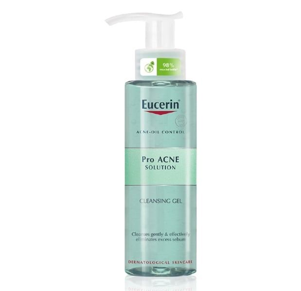 EUCERIN_Gel Rửa Mặt Cho Da Dầu Mụn Pro Acne 200ml