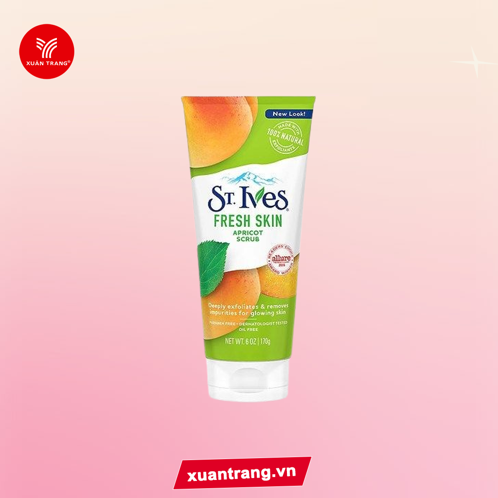 ST.IVES_Sữa Rửa Mặt Tươi Mát Hương Mơ (170G)