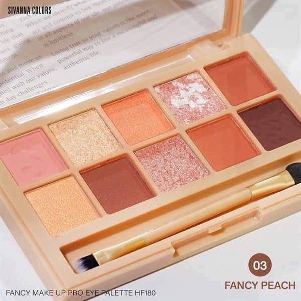 SIVANNA COLORS_Phấn Mắt Fancy 10 Ô HF180 #03
