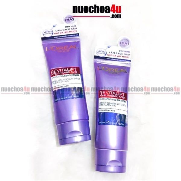 L'ORÉAL_Sữa Rửa Mặt Cấp Ẩm Revitalift Hyaluronic Acid Hydrating 100ml