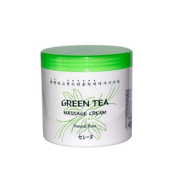 NATURAL BASE_Kem Massage Trà Xanh 450ml