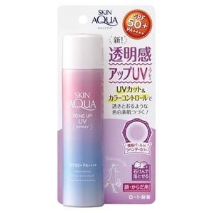 SKIN AQUA_Xịt Chống Nắng Tone Up UV Essence 70g