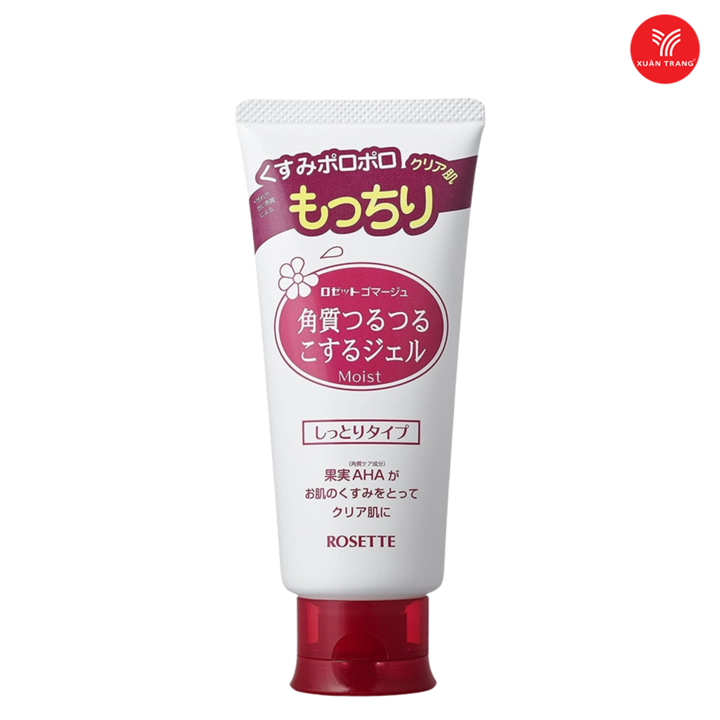 ROSETTE_Gel TẤY TẾ BÀO CHẾT Chiết Xuất Trái Cây - Hồng 120g