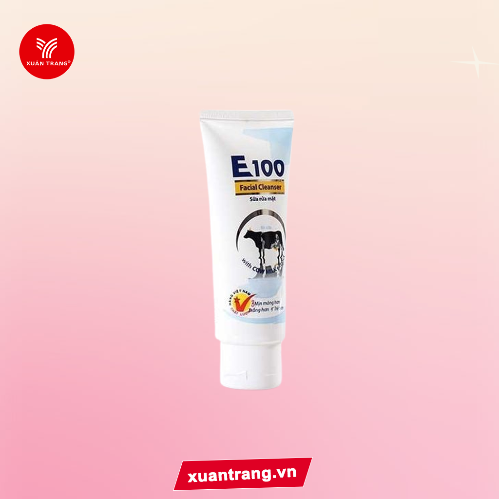 E100_Sữa Rửa Mặt Bò Sữa 80ml