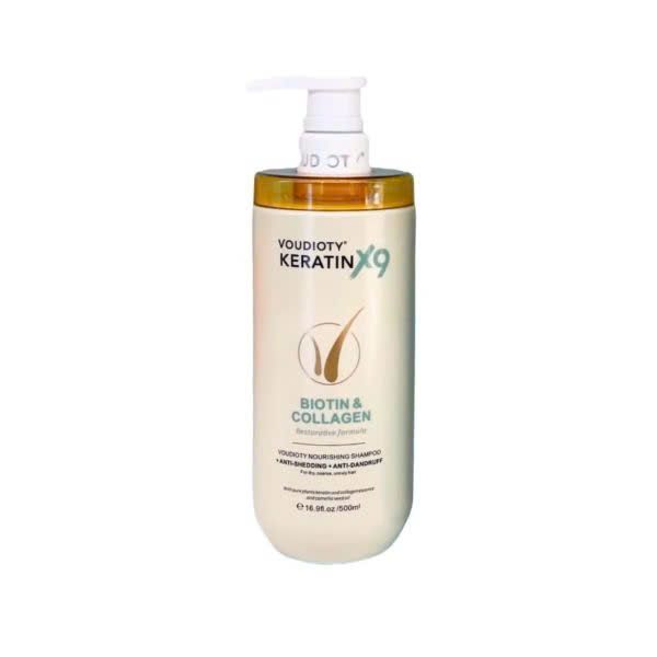 VOUDIOTY_Dầu Gội Keratin X9 Biotin & Collagen 500ml