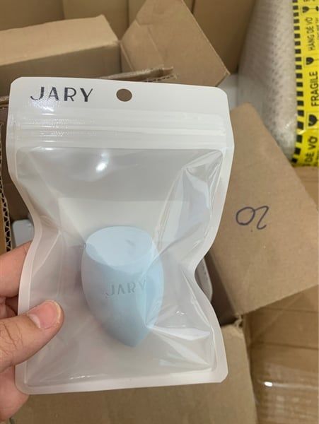 JARY_Mút Trang Điểm Dạng Túi Quả Olive Cắt Ở Phần Đáy S1