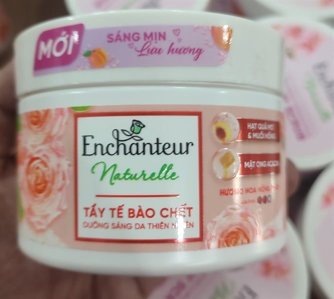 ENCHANTEUR_Tẩy Tế Bào Chết Hương Hoa Hồng Pháp 250g