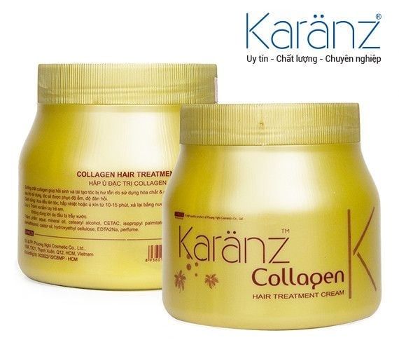 KARANZ _Hấp Ủ Wild Cherry Collagen Scent 1000ml (Xanh)