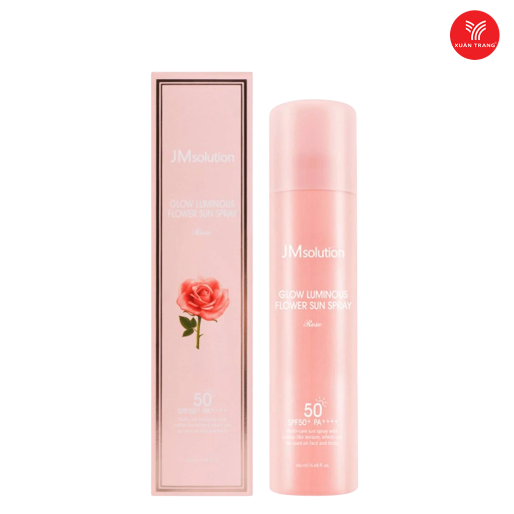 JMSOLUTION_Xịt Chống Nắng Glow Luminous Rose 180ml
