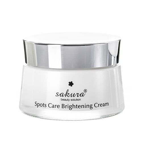 SAKURA_Kem Trắng Da,Xử lý Sạm Nám Spots Care Brightening Cream 45G