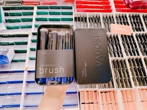 VACOSI_Bộ Cọ Hộp Đen My Darling Travel Brush BC23-01