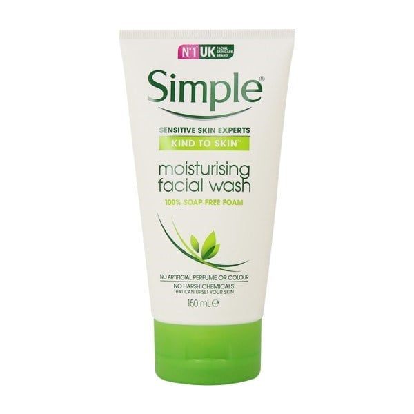 SIMPLE_Sữa Rửa Mặt Dưỡng Ẩm Moisturising Facial Wash 150ml
