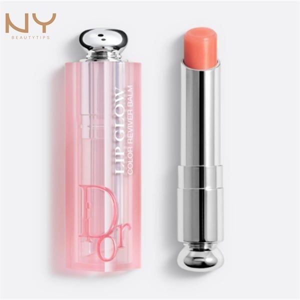 DIOR(*)_Son Dưỡng Addict Lip Glow 033 Coral Pink 3.2G (Hộp Xanh)