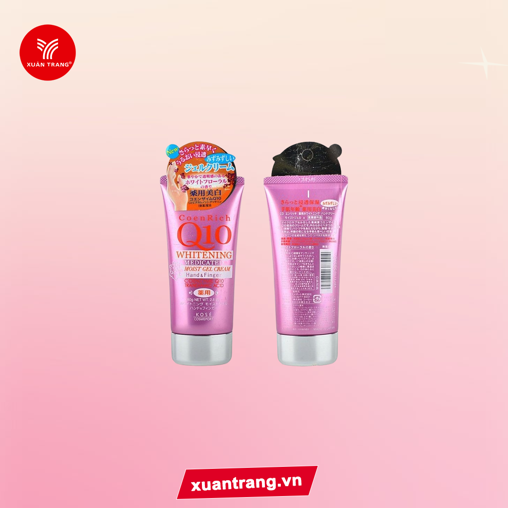 KOSE_Kem Dưỡng Tay Q10 Moist Gel Cream 80G