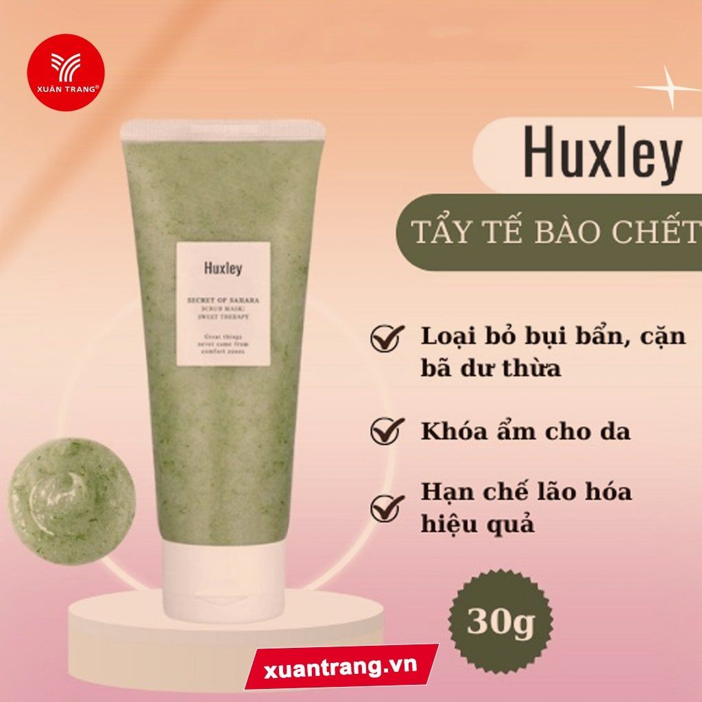 HUXLEY_Tẩy Tế Bào Chết Chiết Xuất Từ Xương Rồng 30g