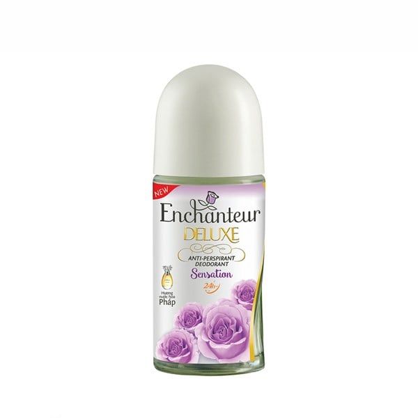 ENCHANTEUR_Lăn Khử Mùi Hương Nước Hoa Sensation 50ml (Tím)